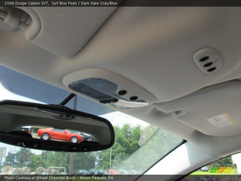 Surf Blue Pearl / Dark Slate Gray/Blue 2008 Dodge Caliber SXT