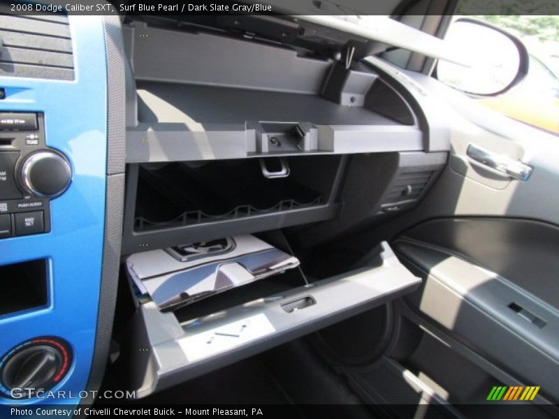 Surf Blue Pearl / Dark Slate Gray/Blue 2008 Dodge Caliber SXT