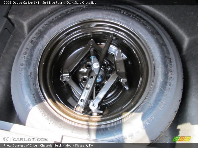 Surf Blue Pearl / Dark Slate Gray/Blue 2008 Dodge Caliber SXT