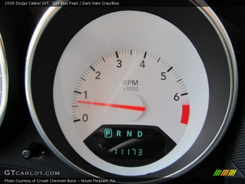 Surf Blue Pearl / Dark Slate Gray/Blue 2008 Dodge Caliber SXT