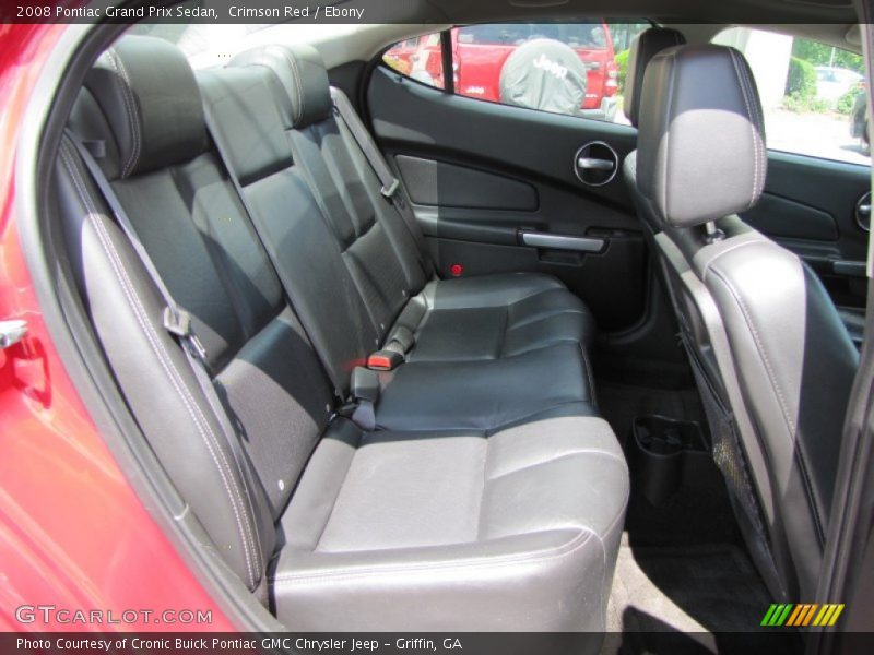 Crimson Red / Ebony 2008 Pontiac Grand Prix Sedan