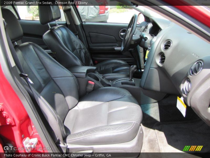 Crimson Red / Ebony 2008 Pontiac Grand Prix Sedan