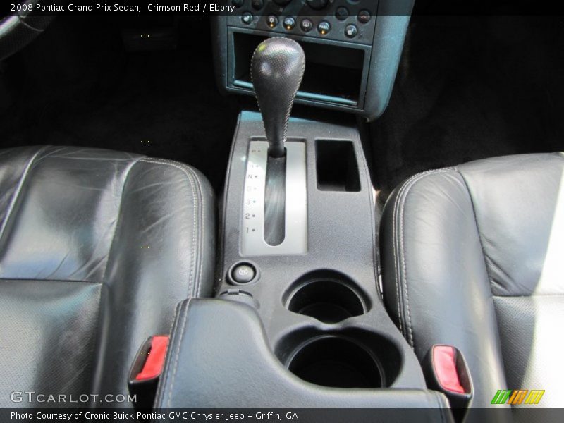 Crimson Red / Ebony 2008 Pontiac Grand Prix Sedan
