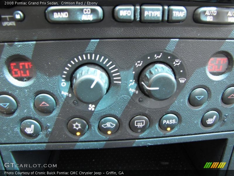 Crimson Red / Ebony 2008 Pontiac Grand Prix Sedan