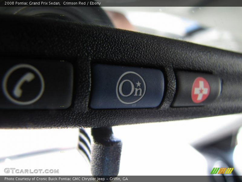 Crimson Red / Ebony 2008 Pontiac Grand Prix Sedan