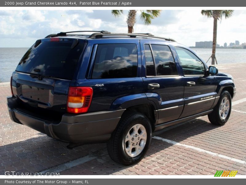 Patriot Blue Pearlcoat / Agate 2000 Jeep Grand Cherokee Laredo 4x4