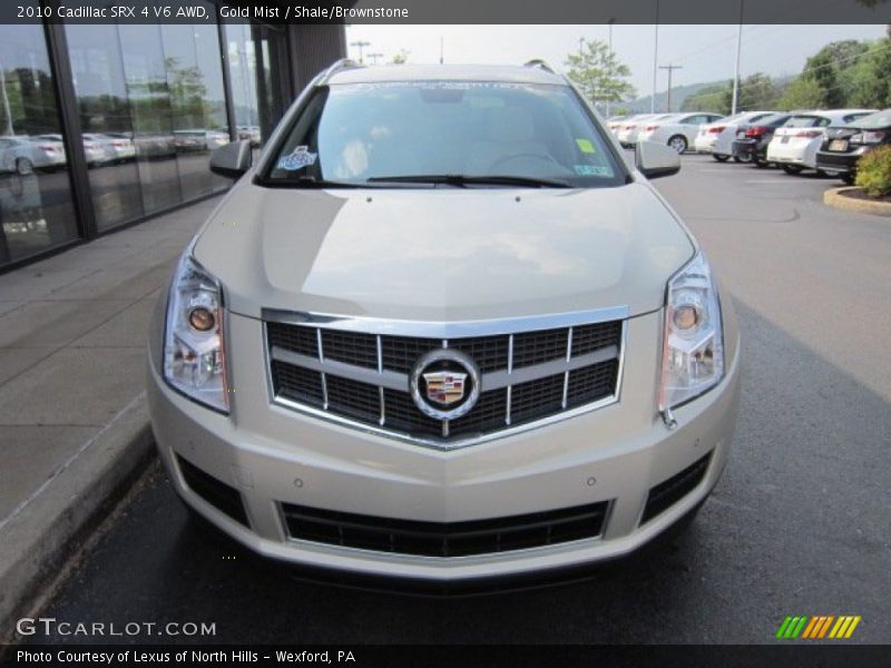 Gold Mist / Shale/Brownstone 2010 Cadillac SRX 4 V6 AWD