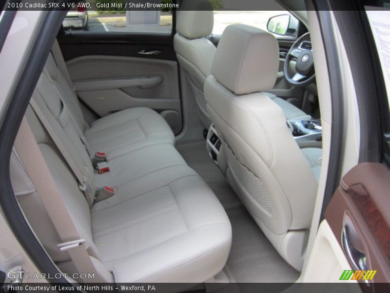 Gold Mist / Shale/Brownstone 2010 Cadillac SRX 4 V6 AWD