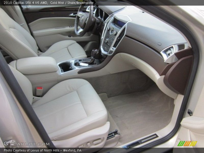 Gold Mist / Shale/Brownstone 2010 Cadillac SRX 4 V6 AWD