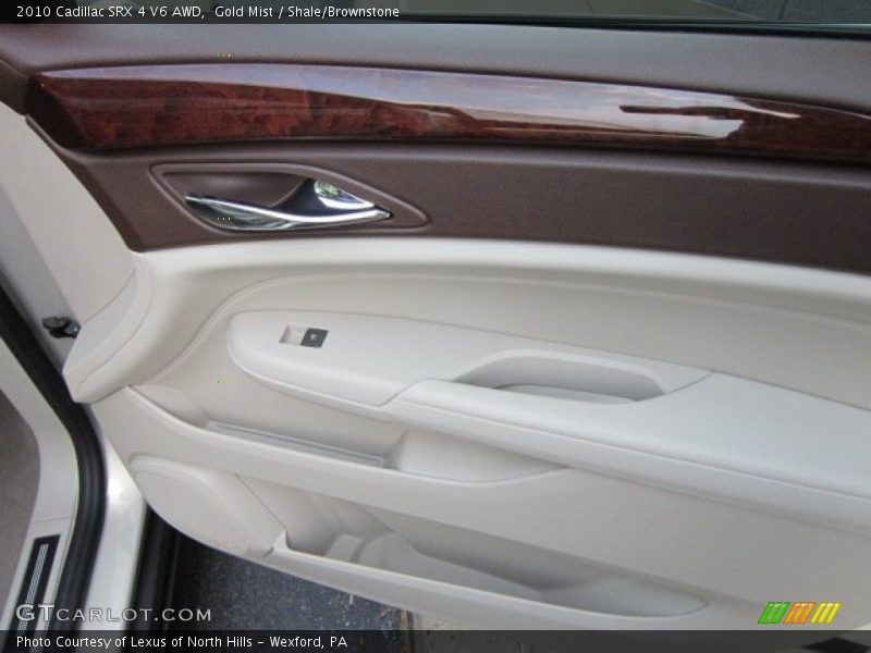 Gold Mist / Shale/Brownstone 2010 Cadillac SRX 4 V6 AWD