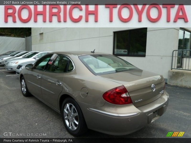 Sandstone Metallic / Neutral 2007 Buick LaCrosse CXL