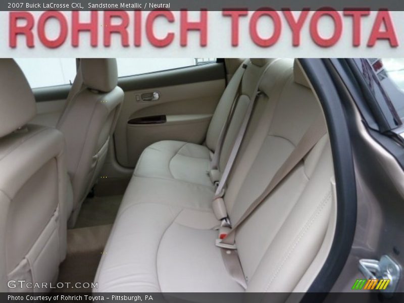 Sandstone Metallic / Neutral 2007 Buick LaCrosse CXL