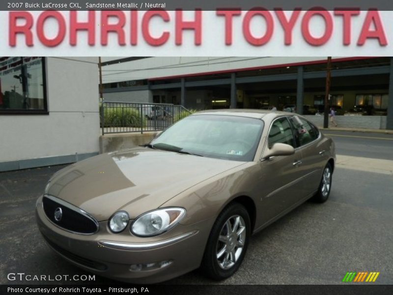 Sandstone Metallic / Neutral 2007 Buick LaCrosse CXL