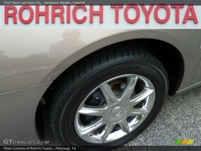 Sandstone Metallic / Neutral 2007 Buick LaCrosse CXL
