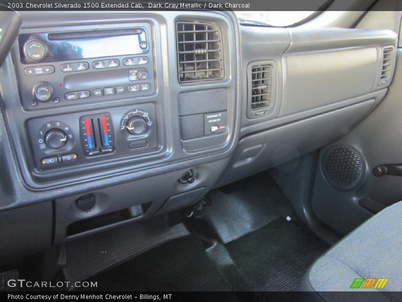 Dark Gray Metallic / Dark Charcoal 2003 Chevrolet Silverado 1500 Extended Cab