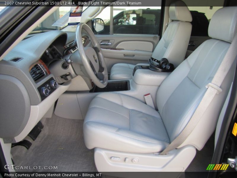  2007 Suburban 1500 LTZ 4x4 Light Titanium/Dark Titanium Interior