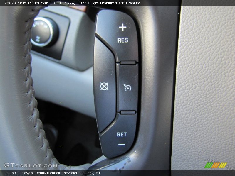 Black / Light Titanium/Dark Titanium 2007 Chevrolet Suburban 1500 LTZ 4x4