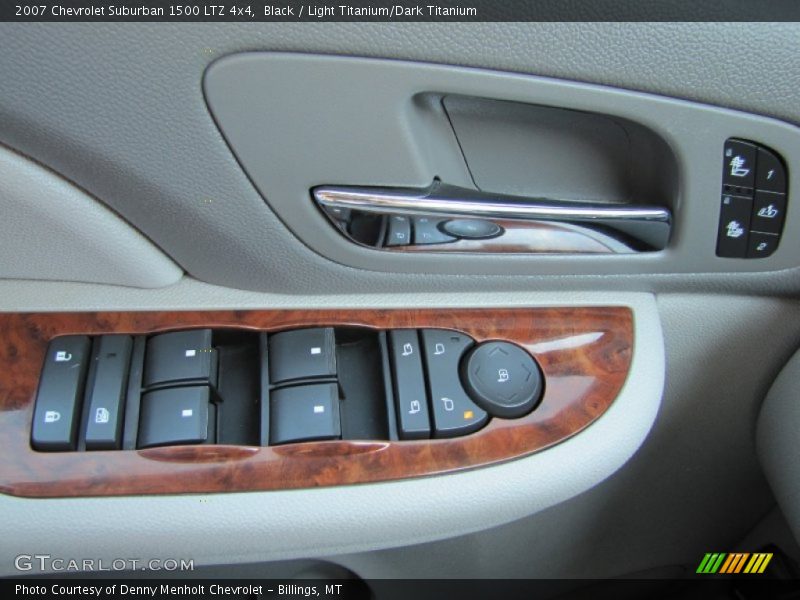 Black / Light Titanium/Dark Titanium 2007 Chevrolet Suburban 1500 LTZ 4x4