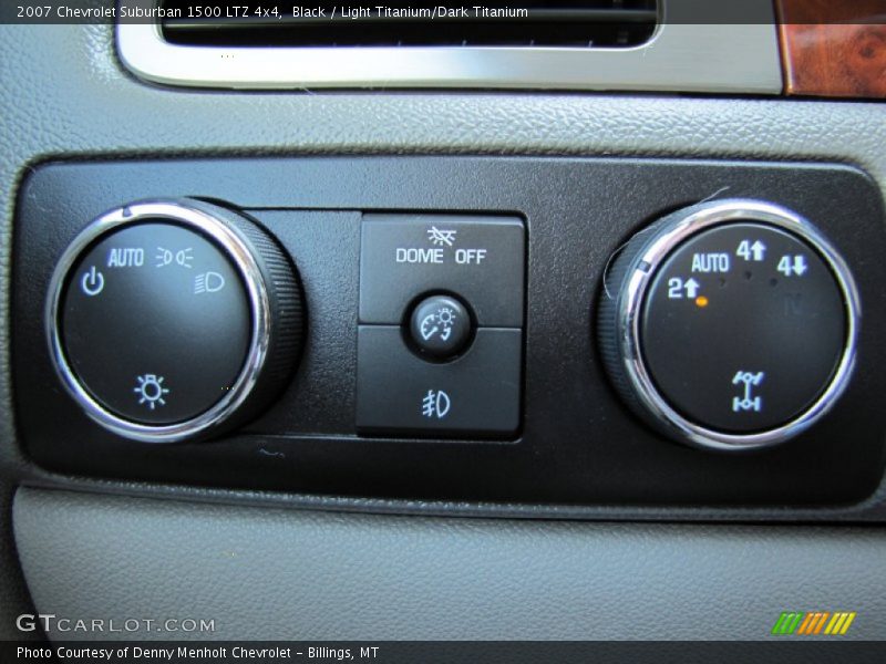 Black / Light Titanium/Dark Titanium 2007 Chevrolet Suburban 1500 LTZ 4x4