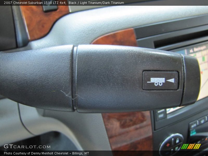 Black / Light Titanium/Dark Titanium 2007 Chevrolet Suburban 1500 LTZ 4x4