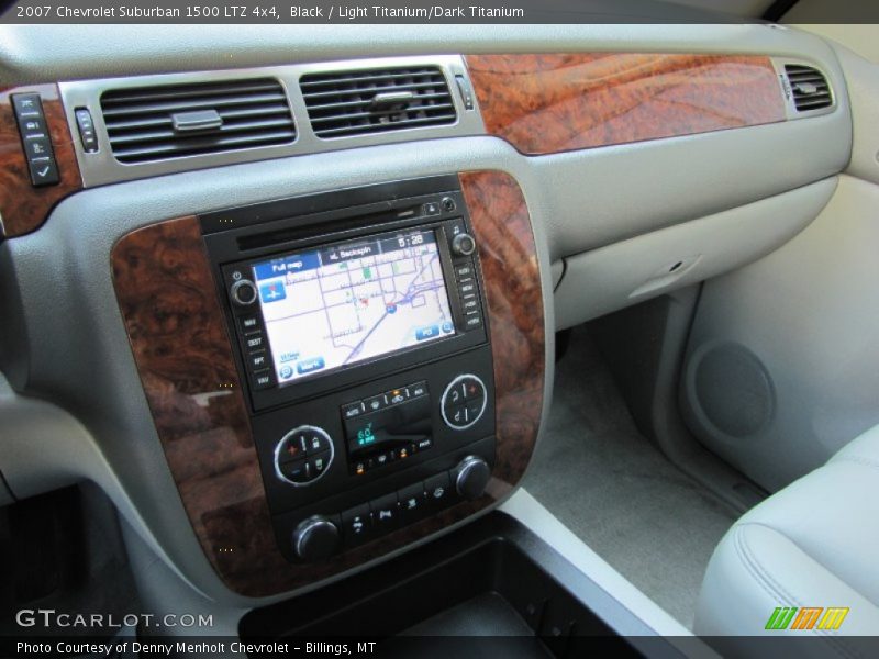Black / Light Titanium/Dark Titanium 2007 Chevrolet Suburban 1500 LTZ 4x4