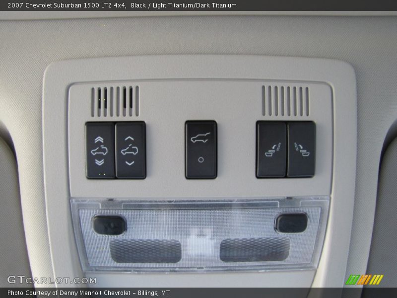Black / Light Titanium/Dark Titanium 2007 Chevrolet Suburban 1500 LTZ 4x4