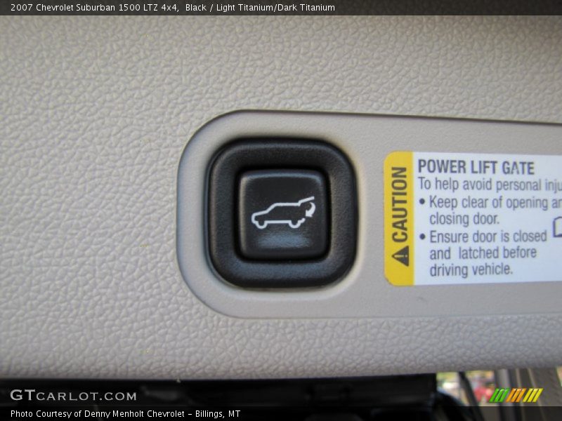Black / Light Titanium/Dark Titanium 2007 Chevrolet Suburban 1500 LTZ 4x4