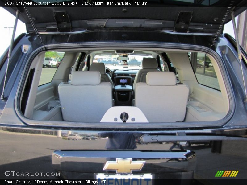 Black / Light Titanium/Dark Titanium 2007 Chevrolet Suburban 1500 LTZ 4x4