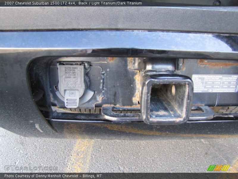 Black / Light Titanium/Dark Titanium 2007 Chevrolet Suburban 1500 LTZ 4x4