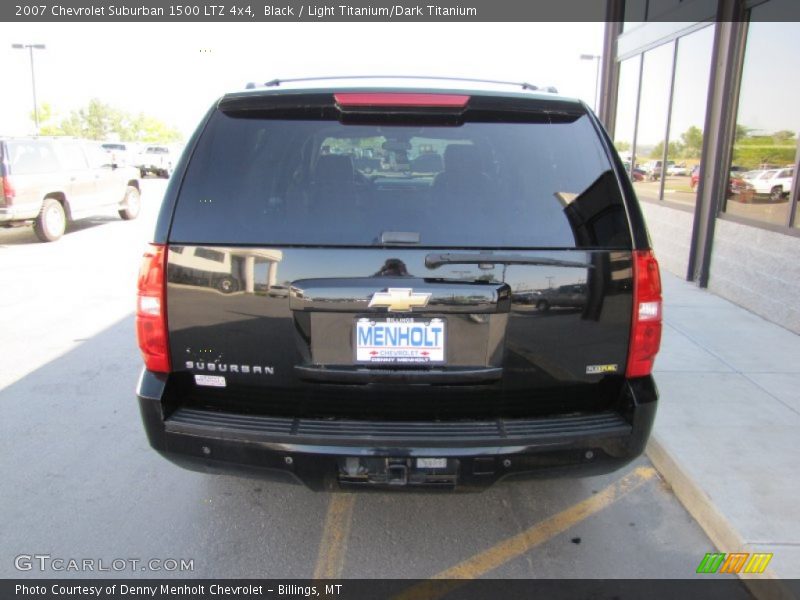 Black / Light Titanium/Dark Titanium 2007 Chevrolet Suburban 1500 LTZ 4x4