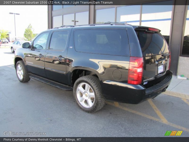 Black / Light Titanium/Dark Titanium 2007 Chevrolet Suburban 1500 LTZ 4x4