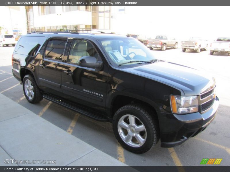 Black / Light Titanium/Dark Titanium 2007 Chevrolet Suburban 1500 LTZ 4x4