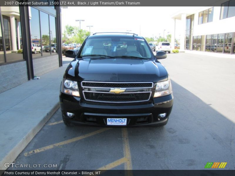 Black / Light Titanium/Dark Titanium 2007 Chevrolet Suburban 1500 LTZ 4x4