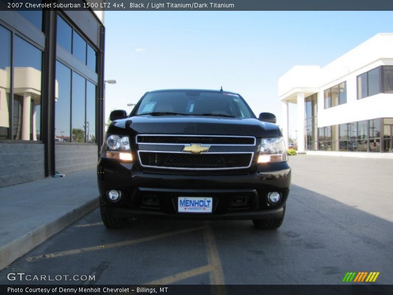 Black / Light Titanium/Dark Titanium 2007 Chevrolet Suburban 1500 LTZ 4x4