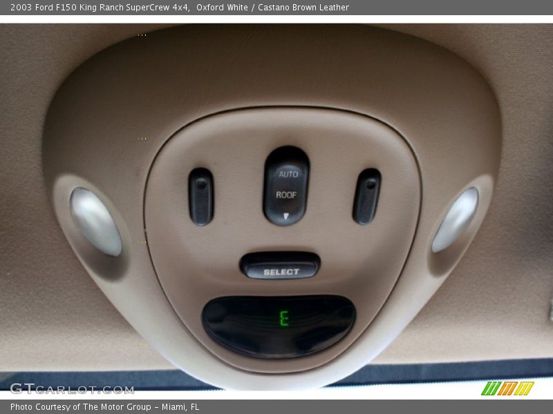 Oxford White / Castano Brown Leather 2003 Ford F150 King Ranch SuperCrew 4x4