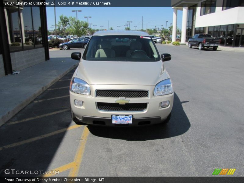 Gold Mist Metallic / Cashmere 2007 Chevrolet Uplander LS