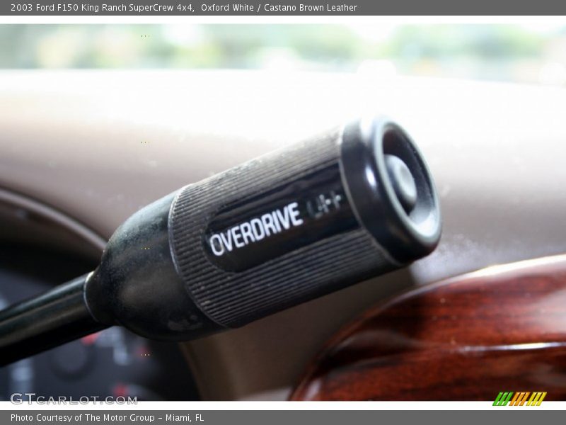 Oxford White / Castano Brown Leather 2003 Ford F150 King Ranch SuperCrew 4x4