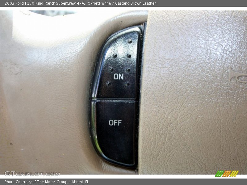 Oxford White / Castano Brown Leather 2003 Ford F150 King Ranch SuperCrew 4x4