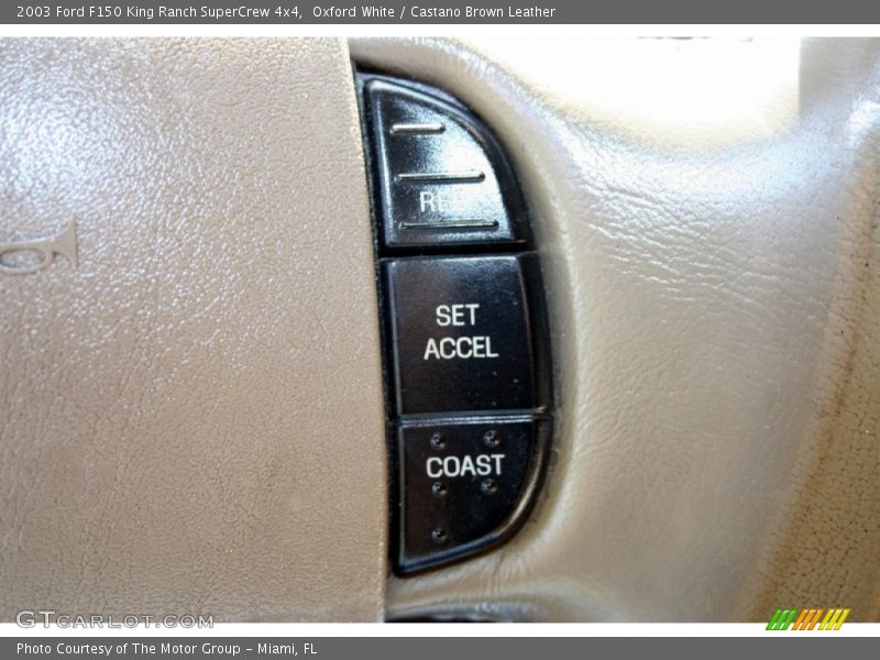 Oxford White / Castano Brown Leather 2003 Ford F150 King Ranch SuperCrew 4x4