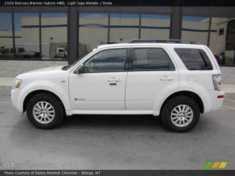  2009 Mariner Hybrid 4WD Light Sage Metallic