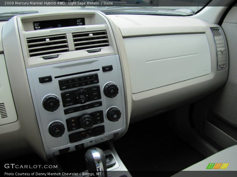 Light Sage Metallic / Stone 2009 Mercury Mariner Hybrid 4WD