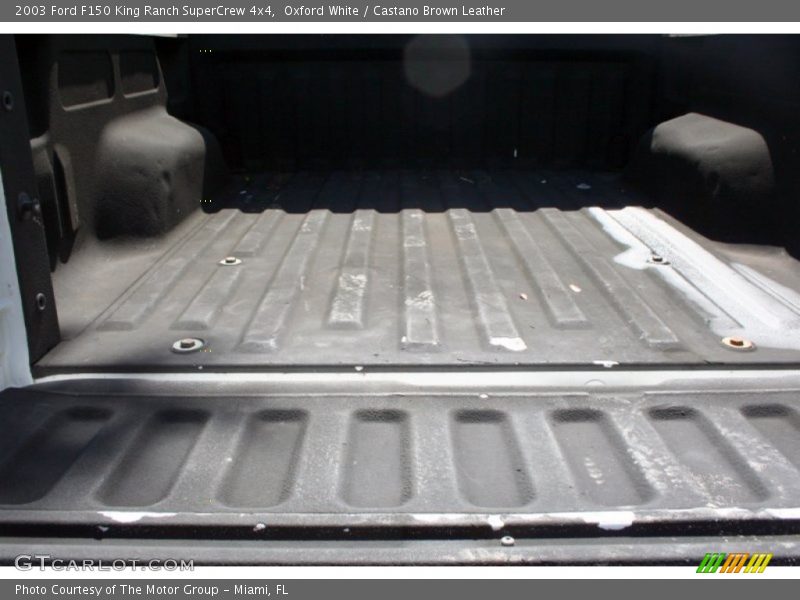 Oxford White / Castano Brown Leather 2003 Ford F150 King Ranch SuperCrew 4x4
