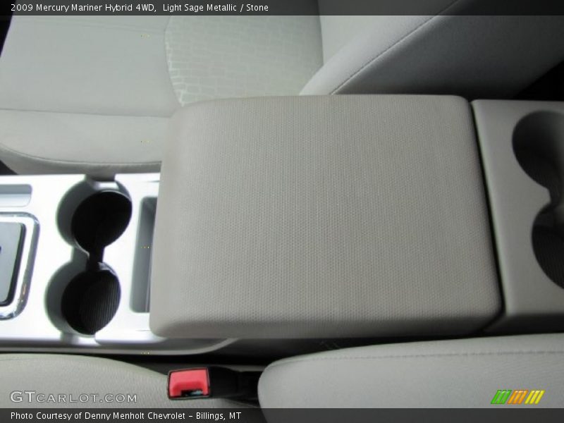 Light Sage Metallic / Stone 2009 Mercury Mariner Hybrid 4WD