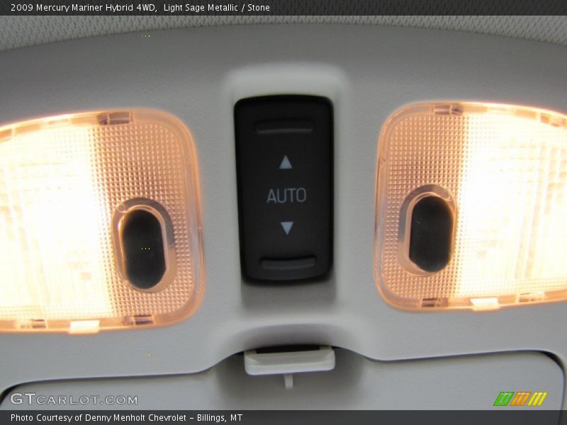 Light Sage Metallic / Stone 2009 Mercury Mariner Hybrid 4WD