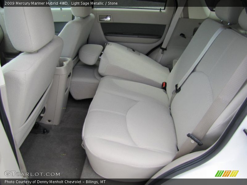 Light Sage Metallic / Stone 2009 Mercury Mariner Hybrid 4WD