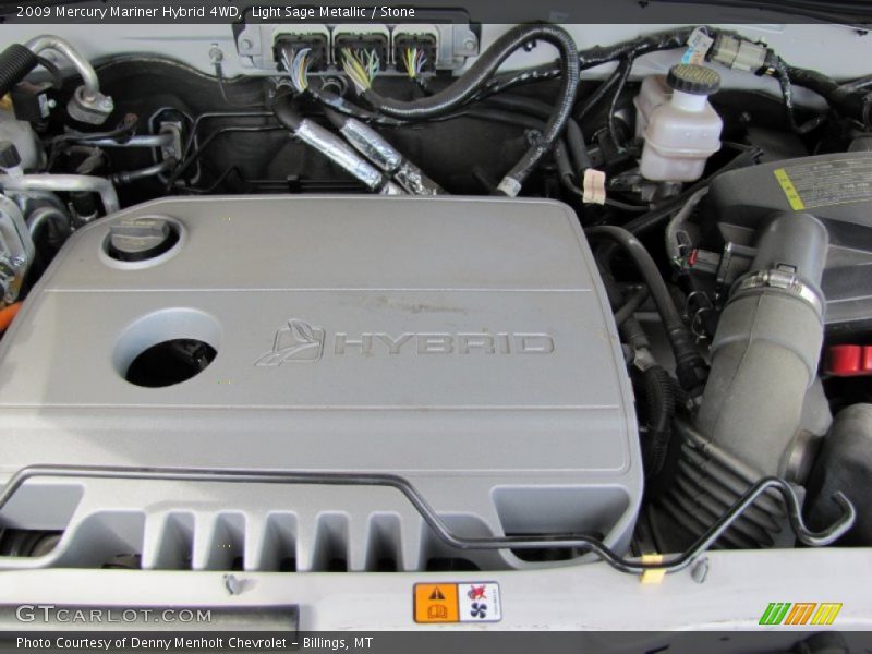  2009 Mariner Hybrid 4WD Engine - 2.5 Liter DOHC 16-Valve iVCT Atkinson Cycle Gasoline/Electric Hybrid