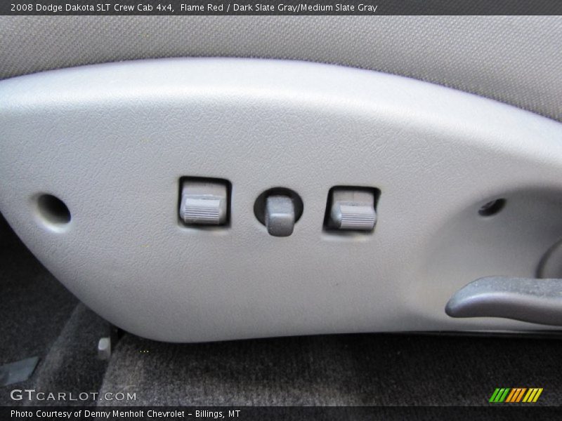 Flame Red / Dark Slate Gray/Medium Slate Gray 2008 Dodge Dakota SLT Crew Cab 4x4