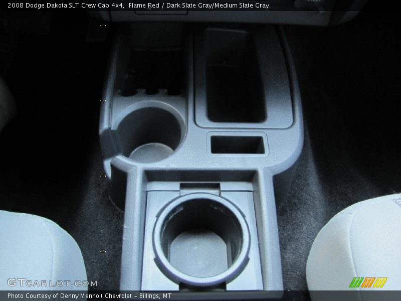 Flame Red / Dark Slate Gray/Medium Slate Gray 2008 Dodge Dakota SLT Crew Cab 4x4