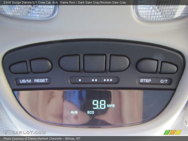 Flame Red / Dark Slate Gray/Medium Slate Gray 2008 Dodge Dakota SLT Crew Cab 4x4