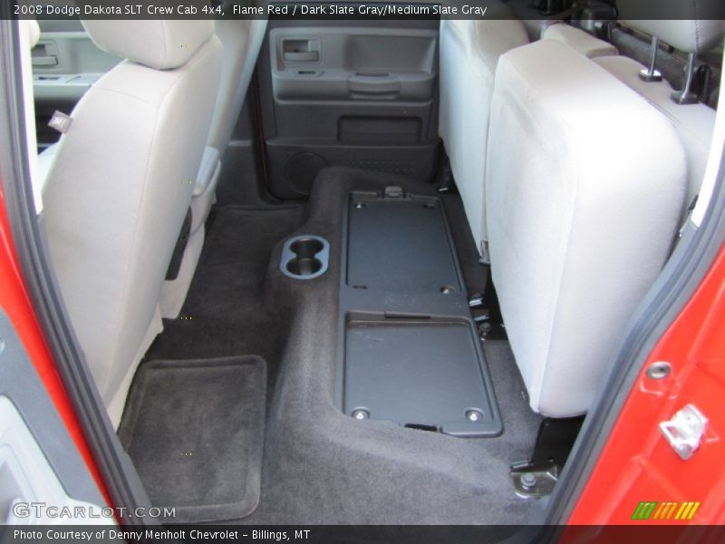 Flame Red / Dark Slate Gray/Medium Slate Gray 2008 Dodge Dakota SLT Crew Cab 4x4